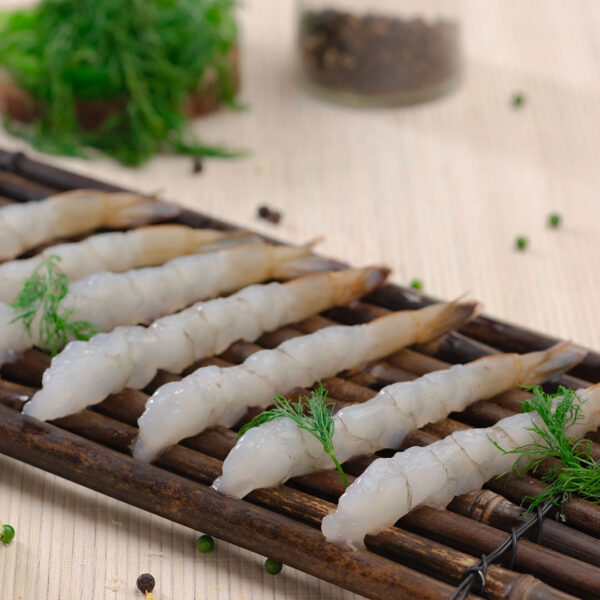 Tôm thẻ Vanamei NOBASHI đông lạnh – Bạch Linh Seafood