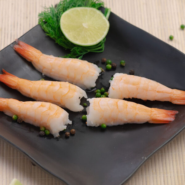 Tôm thẻ Vanamei SHUSHI đông lạnh – Bạch Linh Seafood